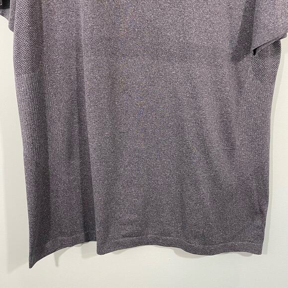 Lululemon Men's Grey Metal Vent Tech Short Sleeve Shirt Size XL - Picture 4 of 10
